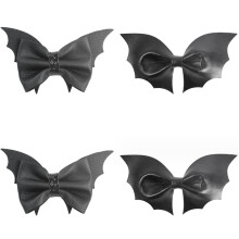 Pinces à cheveux chauve-souris pour déguisement bébé, accessoires de coiffure chauve-souris élégants pour filles et femmes, pinces à cheveux