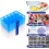 Versatile Storage Solution, Lightweight Stackable Storage Box, Plastic Organizer Container with Adjustable Divider, Removable Grid, Food Grade PP 5