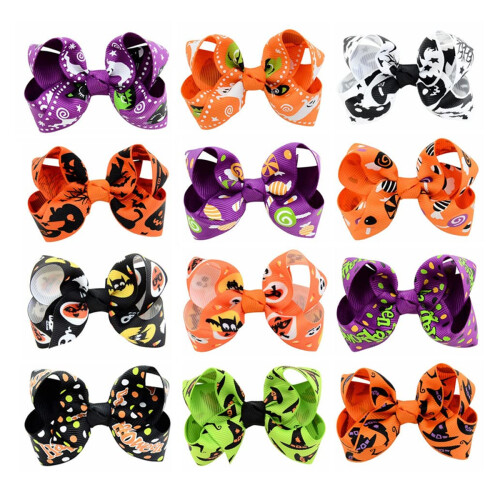 Χειροποίητα αξεσουάρ HairBow για κορίτσια για ειδικές περιστάσεις, 12 τεμάχια με