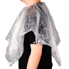 Capas resistentes a manchas e água, transparentes, impermeáveis, dobráveis e que economizam espaço, ideais para tratamentos capilares em salão