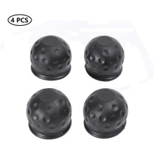 Trailer Hitch Ball Cover for Towing Equipment, Rubber Trailer Ball Cover Universal Fit for RV Truck Boat, Waterproof Dustproof Protective Cap with