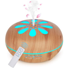 Difusor de aceites esenciales para habitaciones grandes, humidificador ultrasónico, máquina de aromaterapia con apagado automático, funcionamiento
