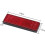 Rectangular Stick-on Reflector For Enhanced Night Visibility, Self Adhesive Universal Fit Design Ensures Easy Installation And Strong Adhesion, 2