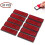 Rectangular Stick-on Reflector For Enhanced Night Visibility, Self Adhesive Universal Fit Design Ensures Easy Installation And Strong Adhesion, 1