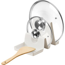 Construction durable pour un repose-ustensiles résistant à la chaleur, un gadget multifonctionnel propre et facile à nettoyer qui permet de garder