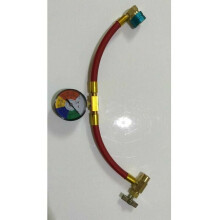 Professional Recharge Hose Kit, Air Conditioning Refrigerant Self-sealing Can Tap For Wide Application, Easy To Install With Push & Lock Coupler For