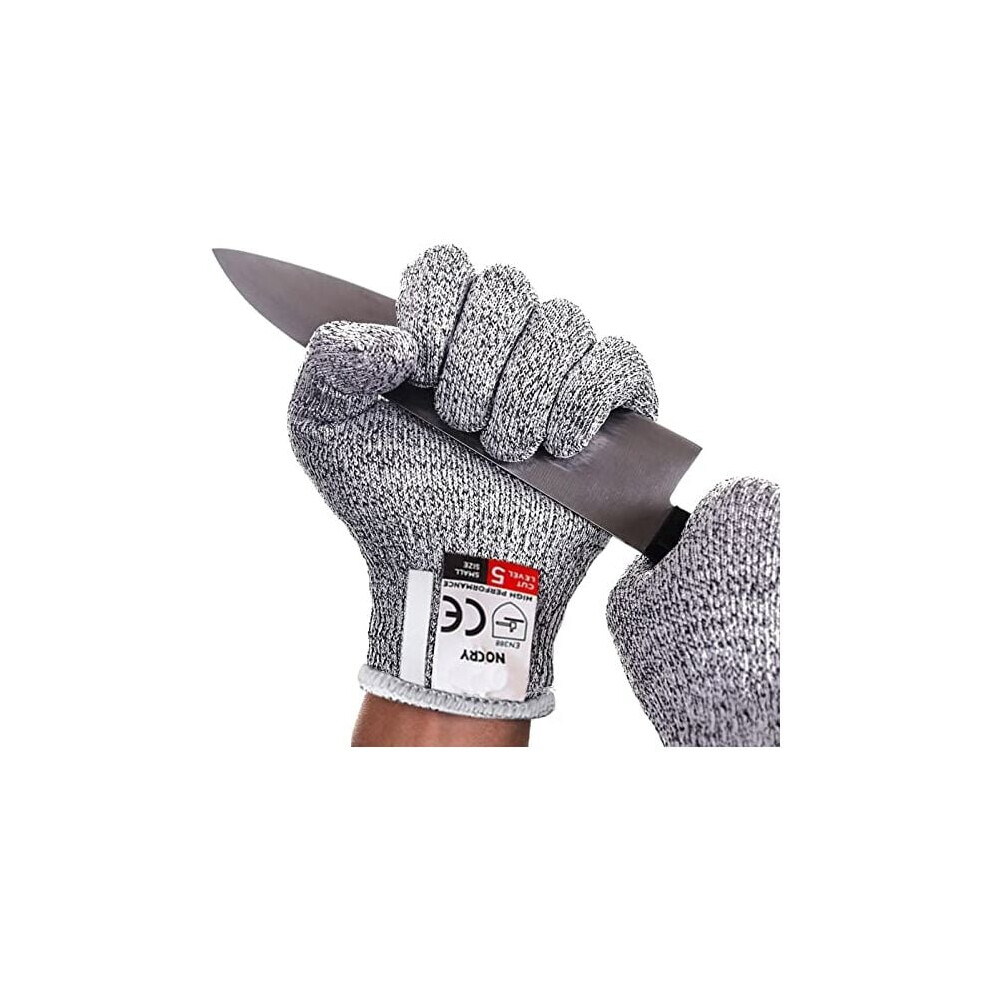 Cut Resistant Gloves, Flexible Operation Durable Nylon Level 5 Protection, Anti Cutting Gloves For Kitchen Safety, Breathable Material Food Grade (L) 9128293131599