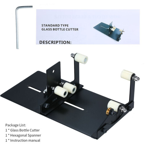 Upgraded Version Glass Bottle Cutter, Comprehensive Cutting Kit for Creative Gifting, Easy Operation with Sturdy Cutting Experience 2