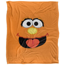 Sesame Street Face Murray Blanket