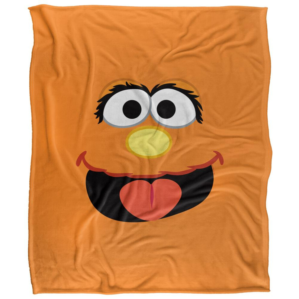 Sesame Street Face Murray Blanket Multicoloured