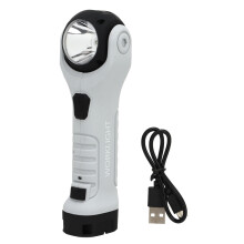 Rechargeable LED Work Lights With Magnetic Base, 360 Degree Rotational Head And Adjustable Lighting Modes For Car Repair Camping And Emergency Use