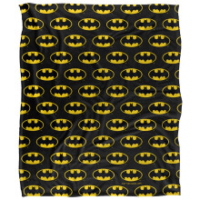 Batman All Over Logo Blanket