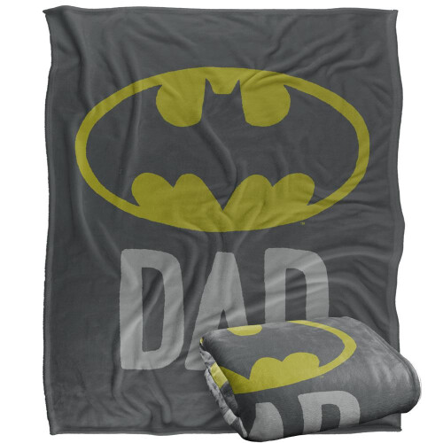 Batman Batman Dad Logo Blanket 2