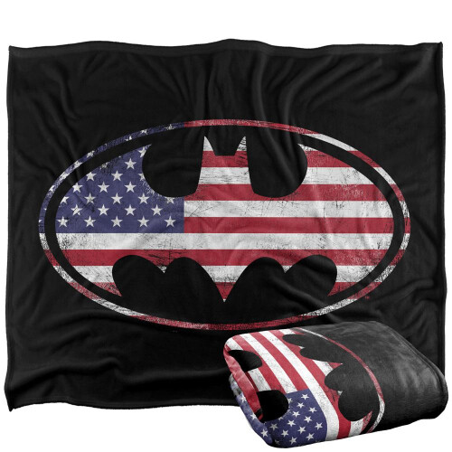 Batman Batman USA Logo Blanket 2