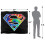 Superman Superman Tie Dye Logo Blanket 5