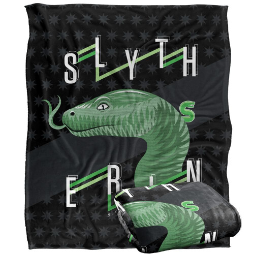 Harry Potter Harry Potter Slytherin Snake Blanket 2