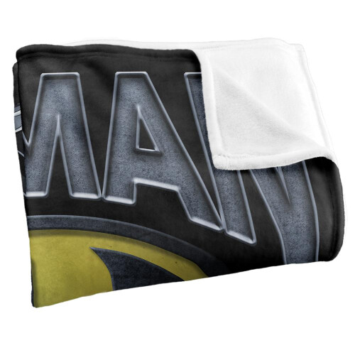 Batman Batman Batmobile Logo Blanket 1