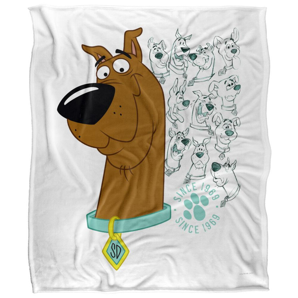 Scooby Doo Since 1969 Blanket Multicoloured