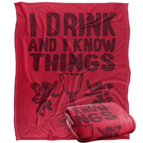 Game of Thrones Game Of Thrones I Drink And I Know Thinga Blanket 2