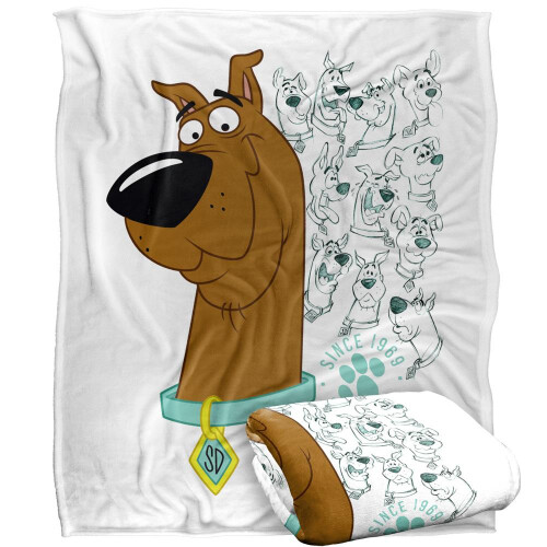 Scooby Doo Scooby Doo Since 1969 Blanket 2