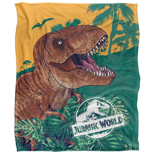 Jurassic Park Jurassic Park T-Rex Blanket