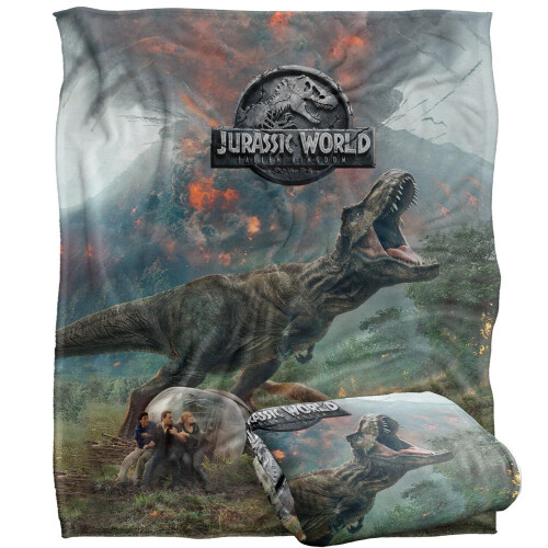 Jurassic World Jurassic World T-Rex Blanket 2