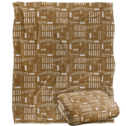 Batman Batman Utility Belt Schematic Blanket 2