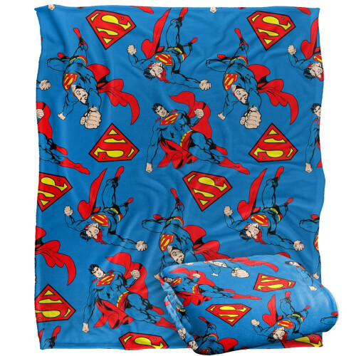 Superman Superman All-Over Print Blanket 2