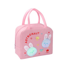 Adorabile compagno per il pranzo, borsa termica Kawaii per donne e uomini, con forte isolamento termico e tessuto di nylon ispessito, impermeabile e