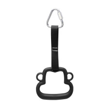 Gymnastic Rings For Backyard Playground Obstacle Course Jungle Gym Climbing Equipment Heavy Duty Sports Equipment Wear Resistant UV Stabilized Muscle