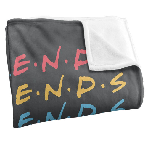 Friends Friends Stacked Logo Blanket 1
