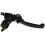 Manete de embreagem e freio universal para motocicleta, ajustável para guidões de 7 a 8 polegadas, compatível com a maioria das motos pit trail e 2