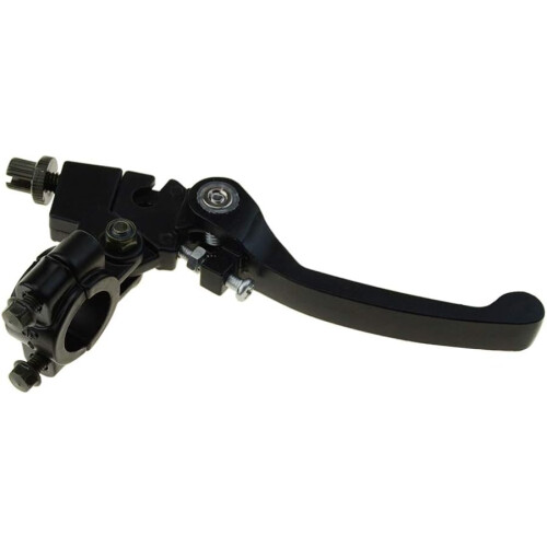 Manete de embreagem e freio universal para motocicleta, ajustável para guidões de 7 a 8 polegadas, compatível com a maioria das motos pit trail e 1