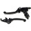 Manete de embreagem e freio universal para motocicleta, ajustável para guidões de 7 a 8 polegadas, compatível com a maioria das motos pit trail e 1