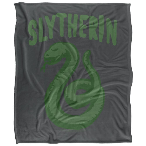 Harry Potter Harry Potter Slytherin Doodle Blanket