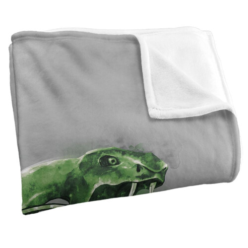 Harry Potter Harry Potter Slytherin Ink Splatter Blanket 1