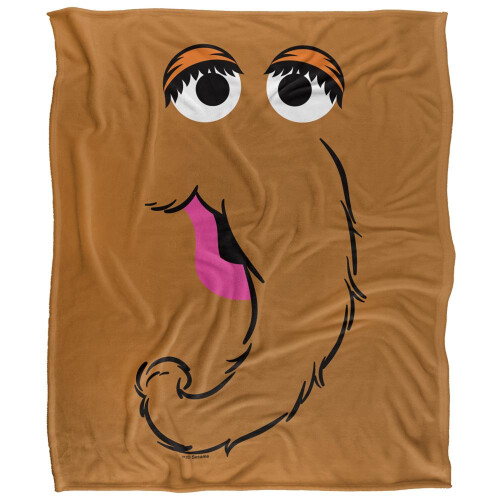 Sesame Street Sesame Street Face Snuffleupagus Blanket