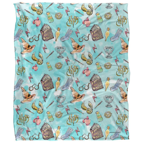 Harry Potter Harry Potter Doodles Blanket