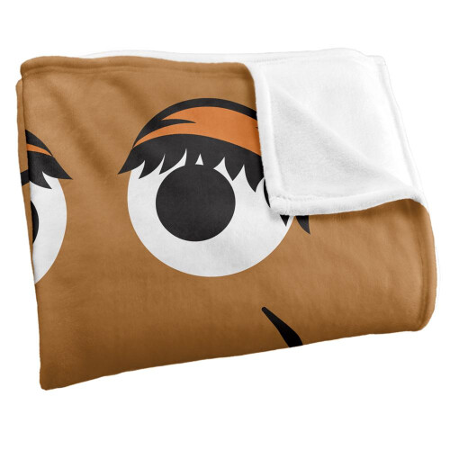 Sesame Street Sesame Street Face Snuffleupagus Blanket 1