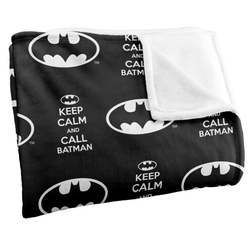 Batman Batman Keep Calm And Call Batman Blanket 1
