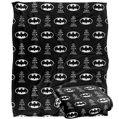 Batman Batman Keep Calm And Call Batman Blanket 2