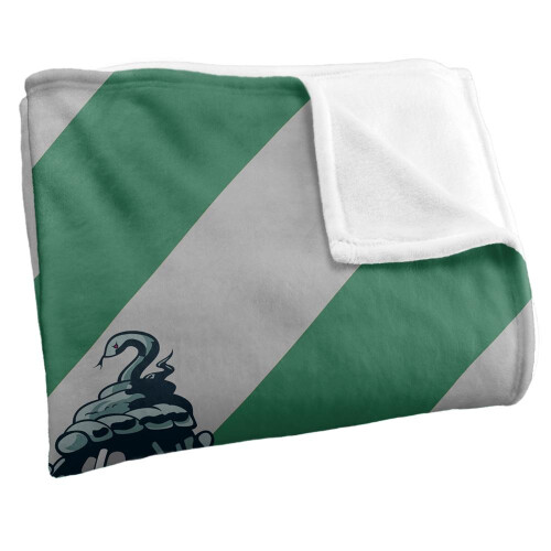 Harry Potter Harry Potter Slytherin Striped Blanket 1
