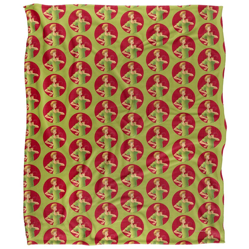 Scooby Doo All-Over Print Shaggy Blanket