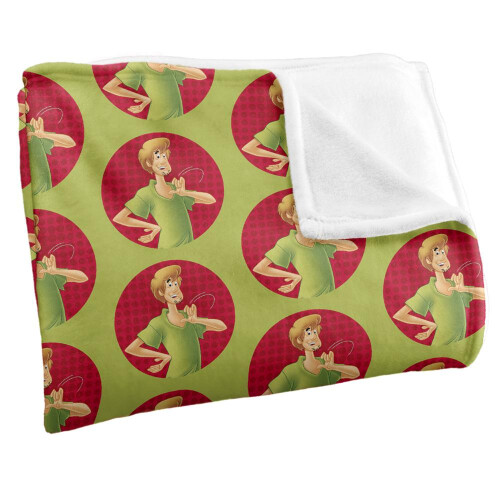 Scooby Doo Scooby Doo All-Over Print Shaggy Blanket 1