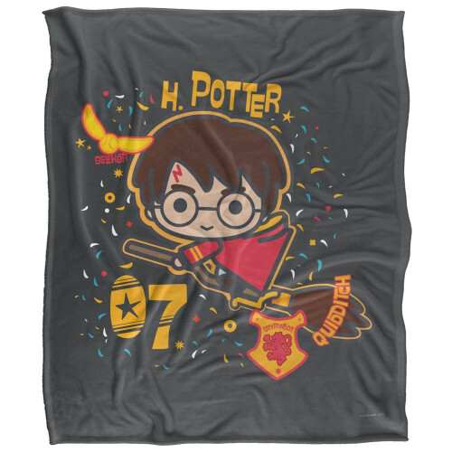 Harry Potter Harry Potter Chibi Harry Potter Blanket