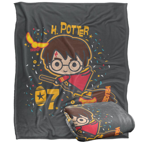 Harry Potter Harry Potter Chibi Harry Potter Blanket 2