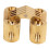 2PCS 180 Copper Concealed Hinges for Cabinets & DIY Projects 7