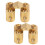 2PCS 180 Copper Concealed Hinges for Cabinets & DIY Projects 16