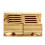 2PCS 180 Copper Concealed Hinges for Cabinets & DIY Projects 11
