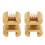 2PCS 180 Copper Concealed Hinges for Cabinets & DIY Projects 15